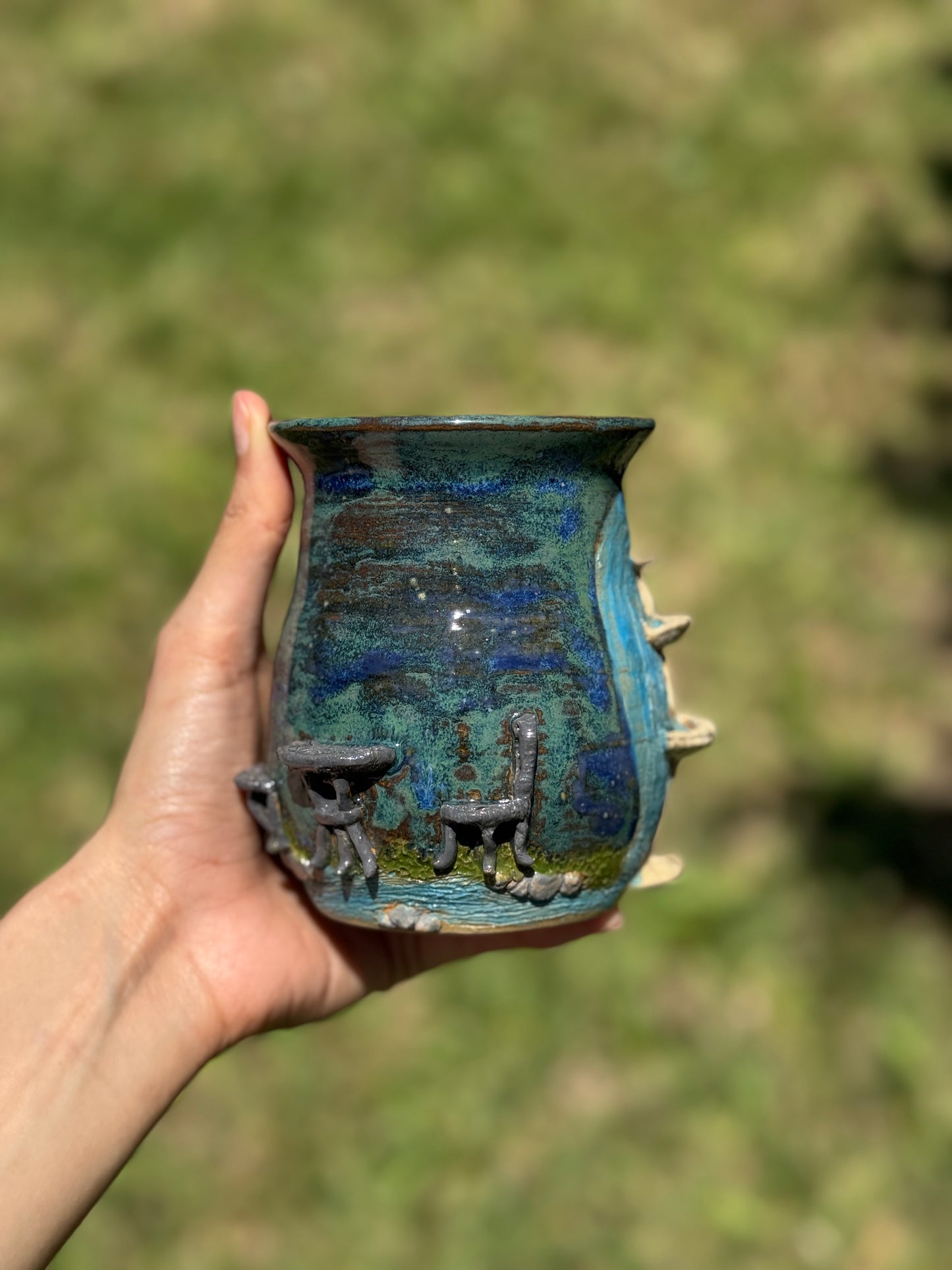 Fountain Fairy Garden Mug