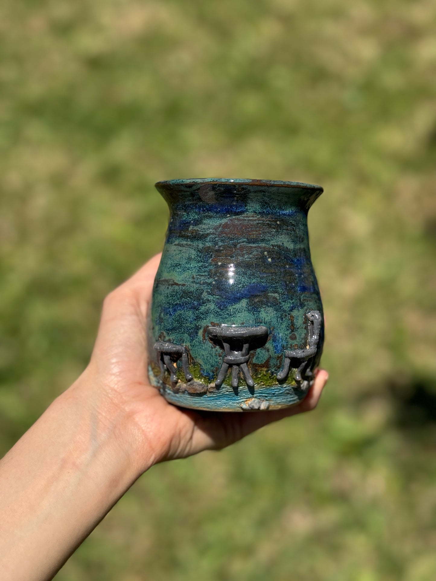 Fountain Fairy Garden Mug