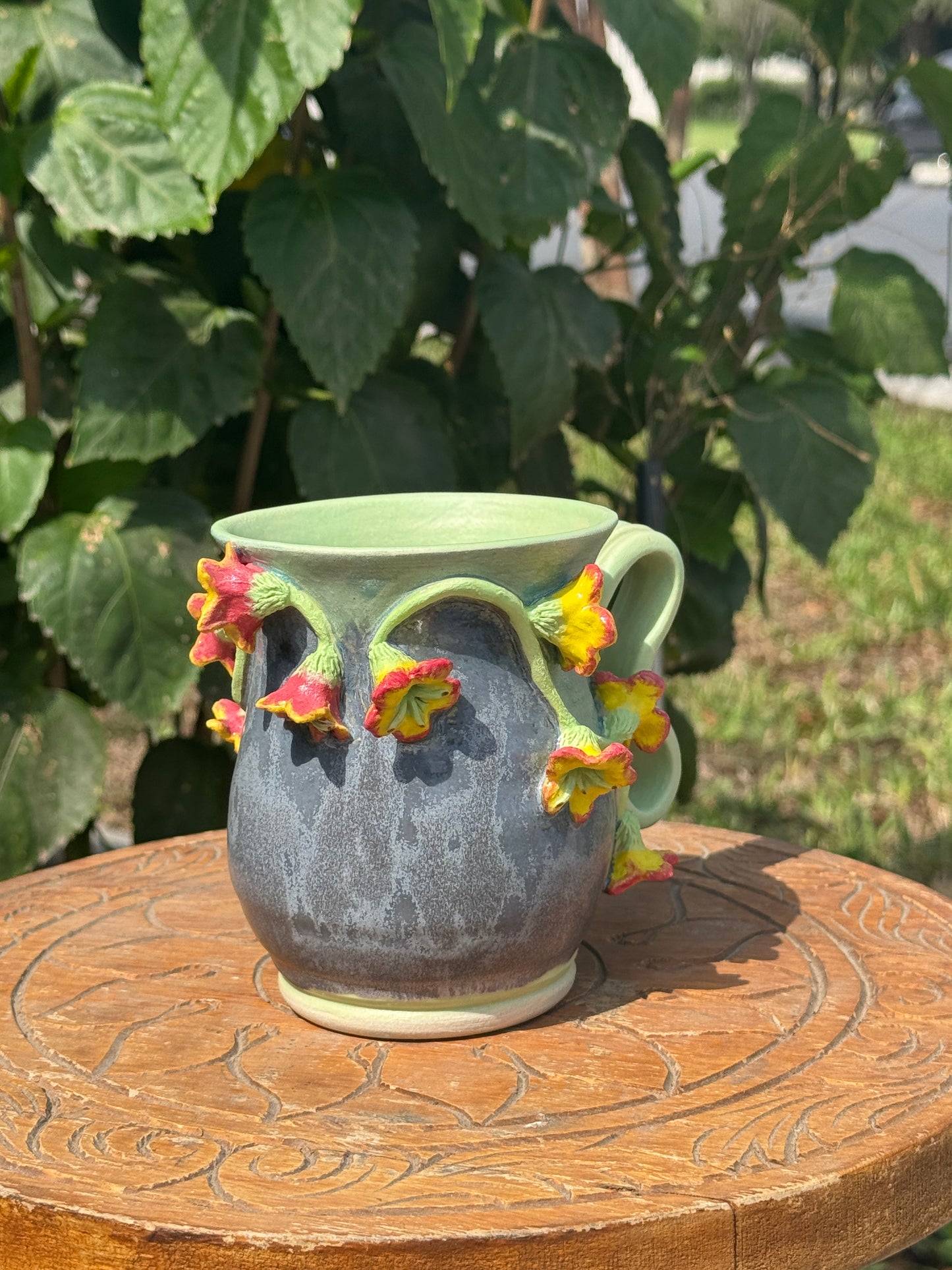 Bell flowers mug