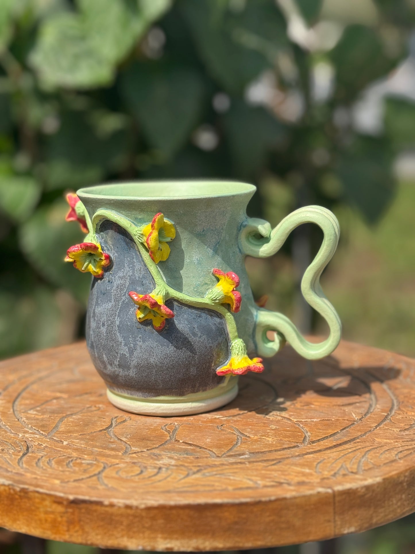 Bell flowers mug