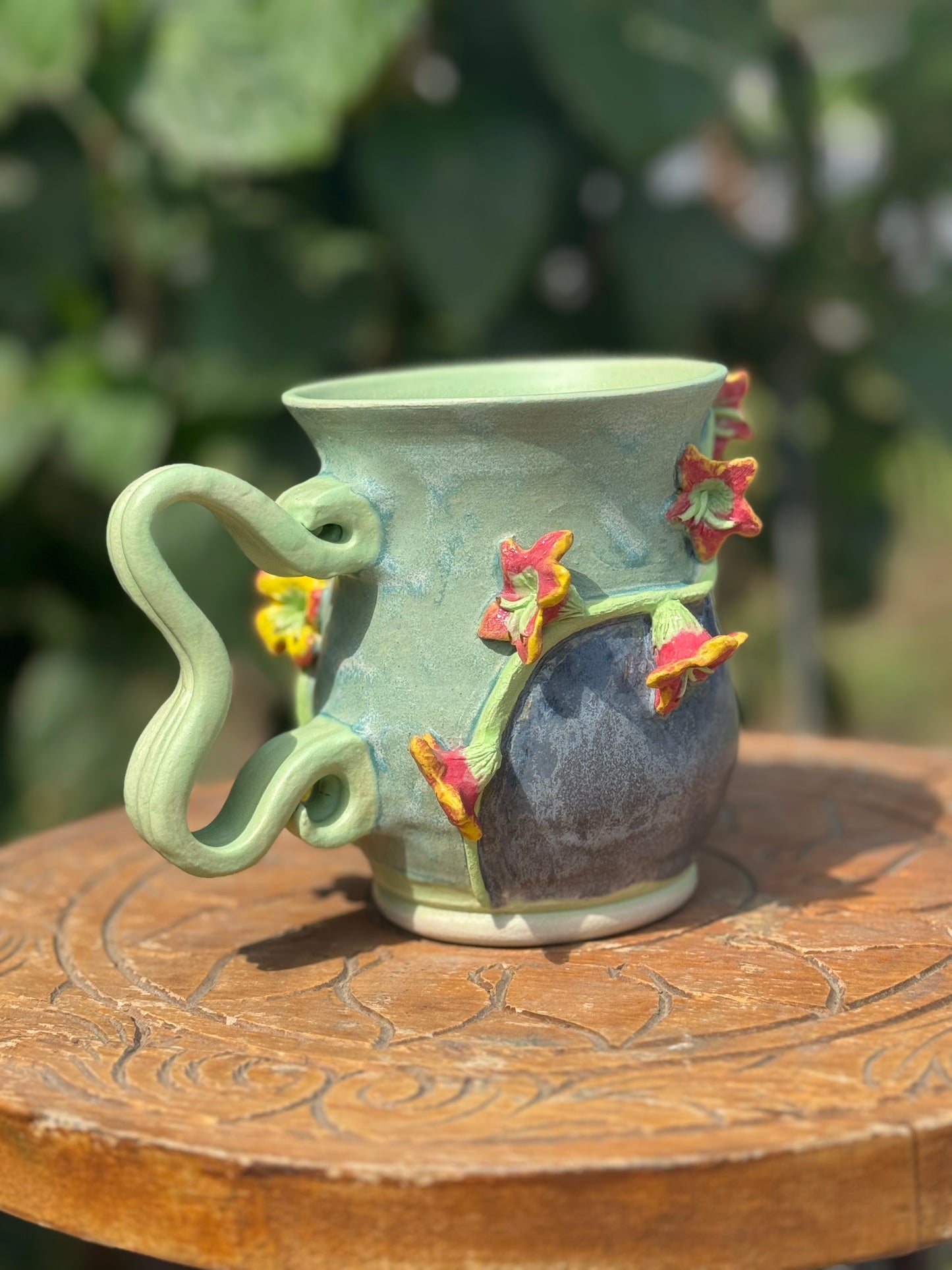 Bell flowers mug