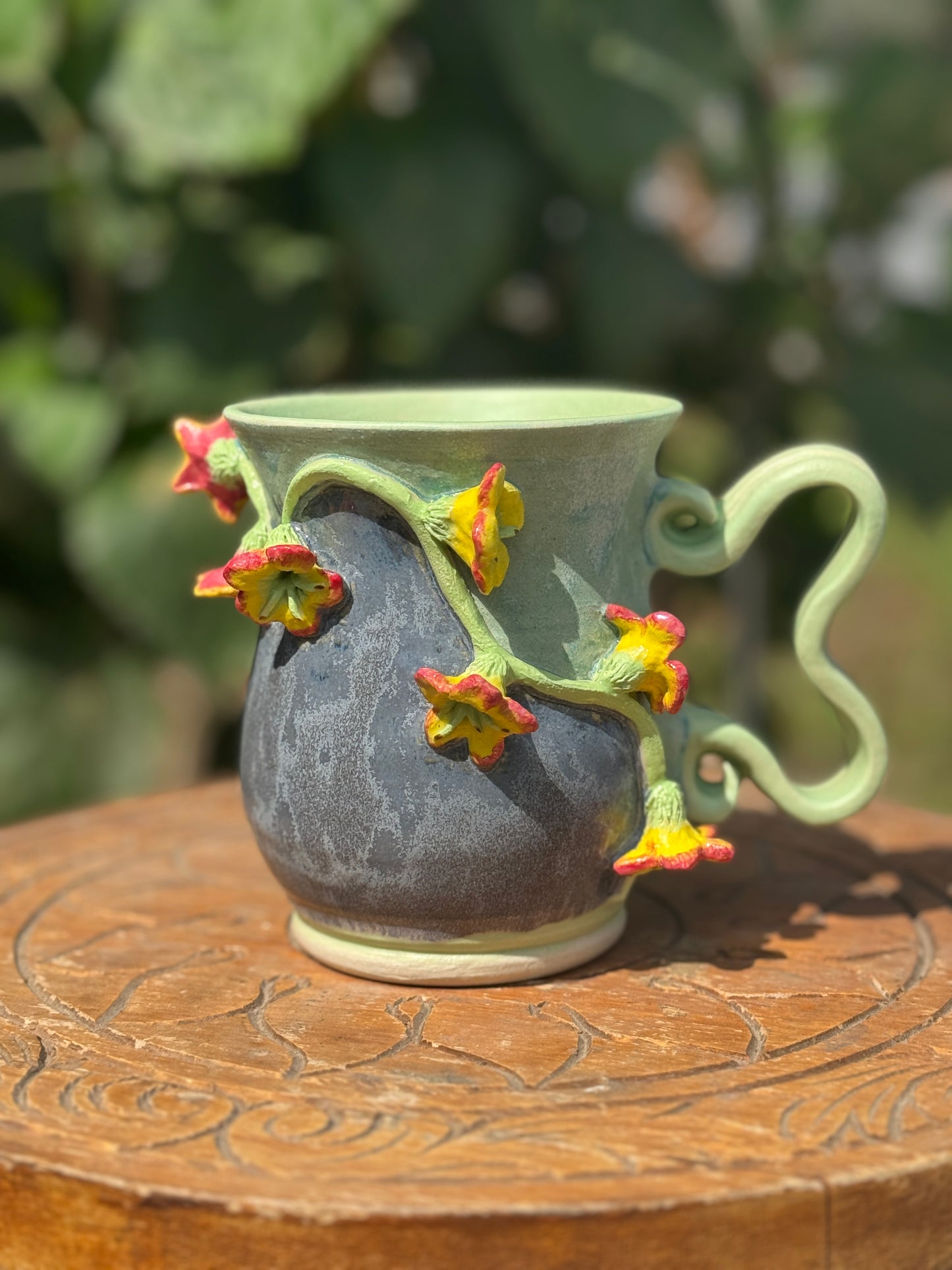 Bell flowers mug