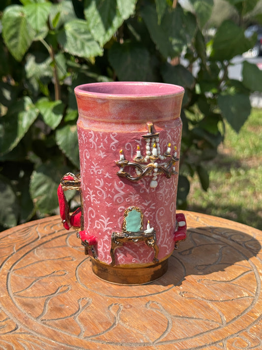 Vintage Bedroom cup/small vase