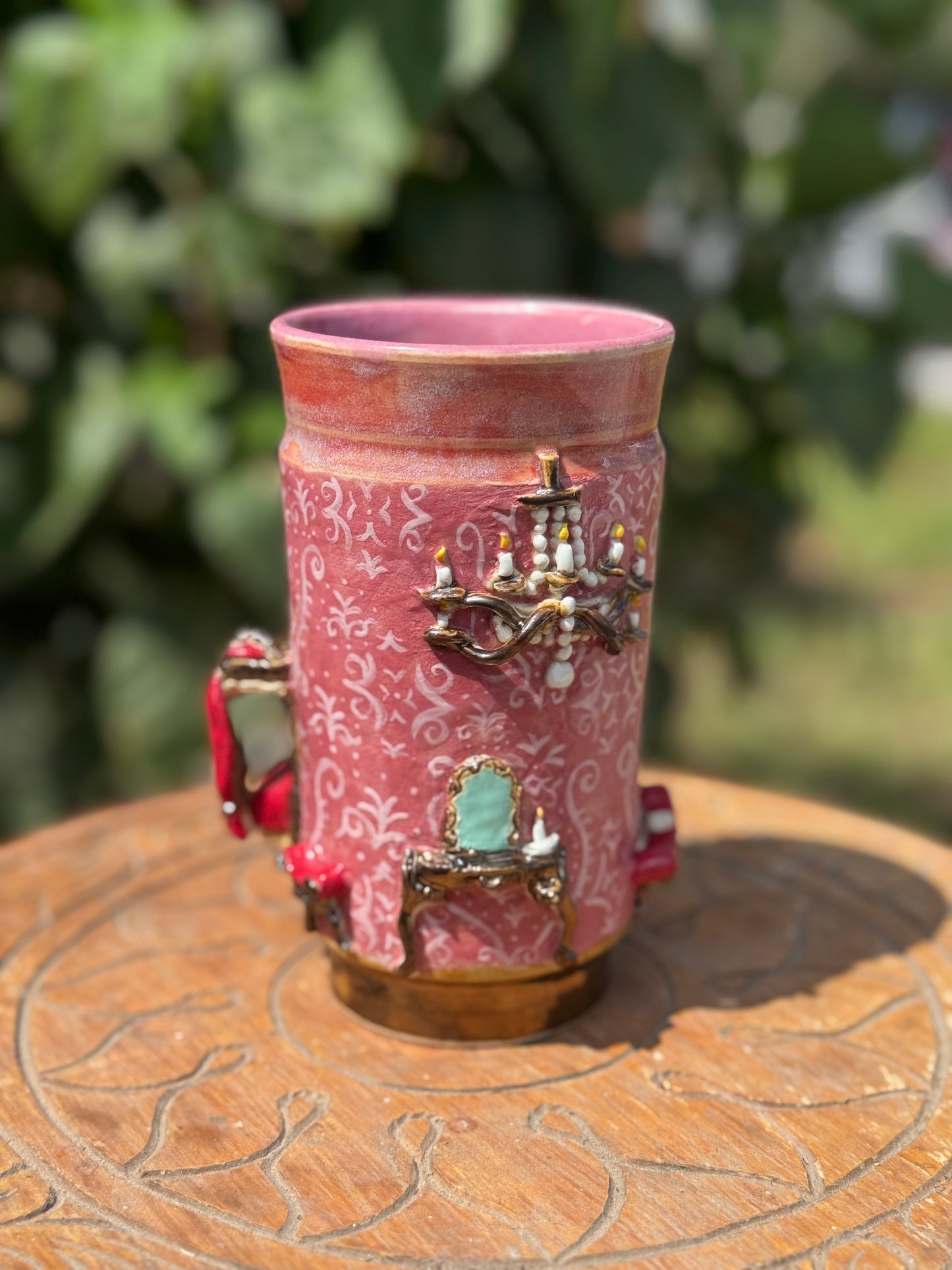 Vintage Bedroom cup/small vase