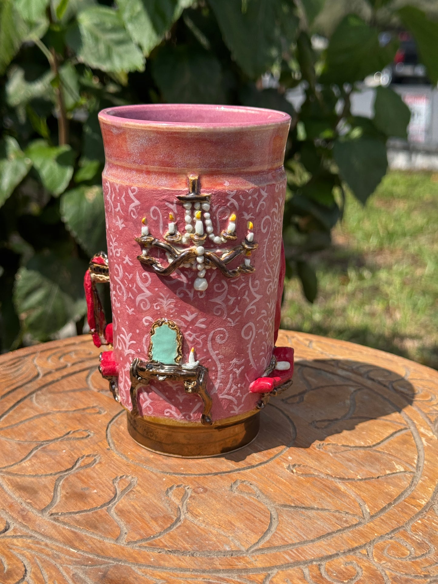 Vintage Bedroom cup/small vase