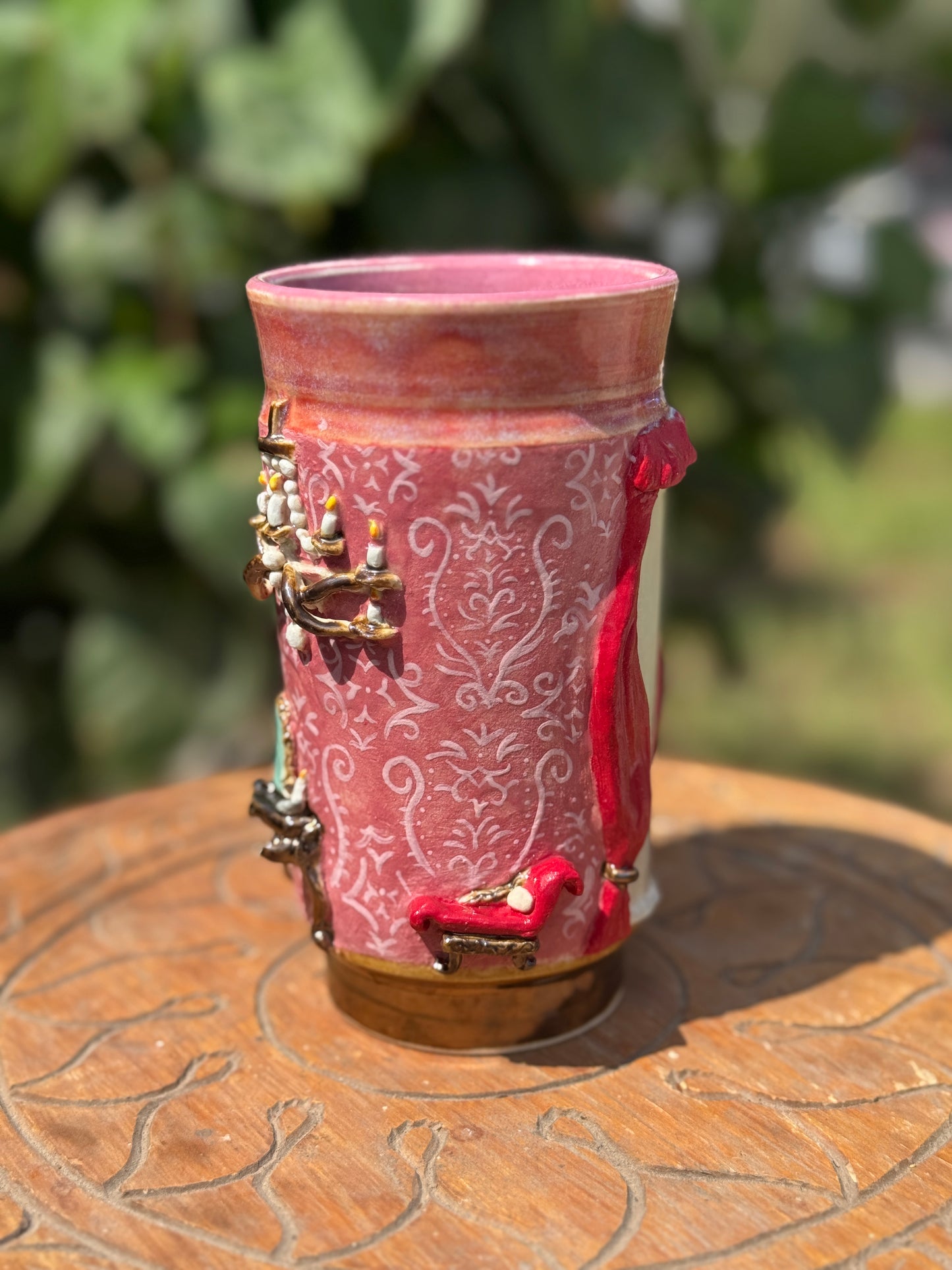 Vintage Bedroom cup/small vase