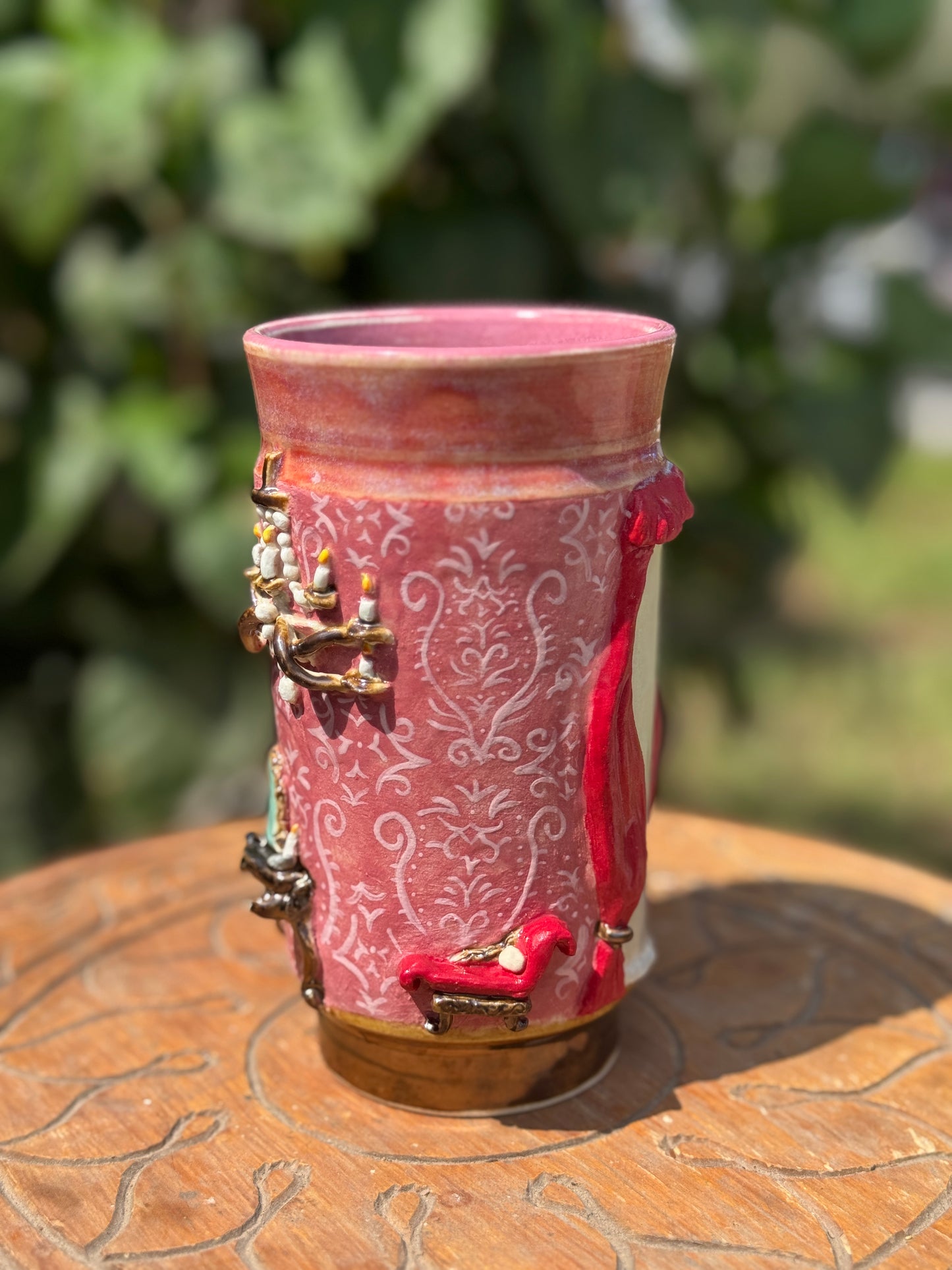 Vintage Bedroom cup/small vase