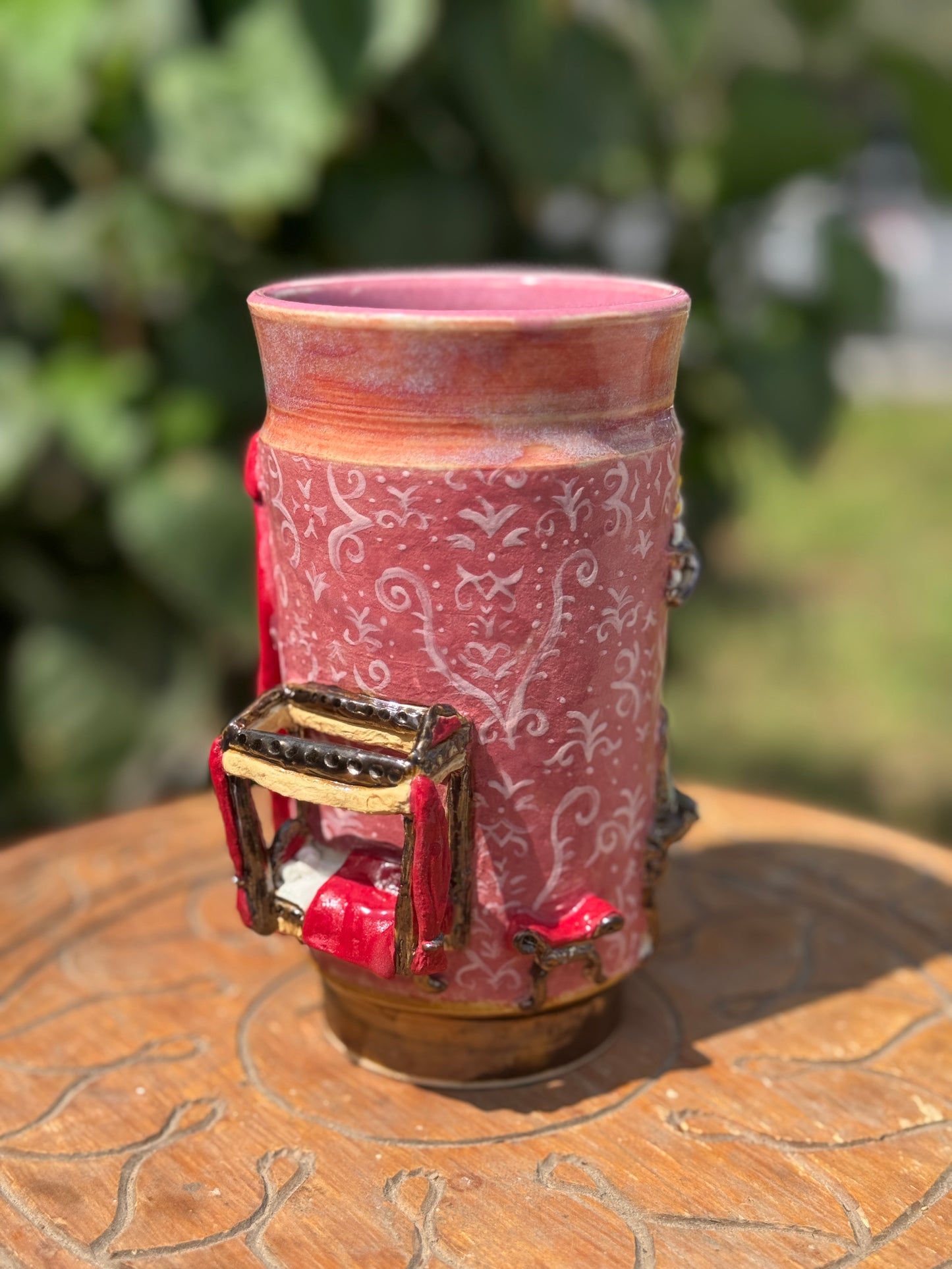 Vintage Bedroom cup/small vase
