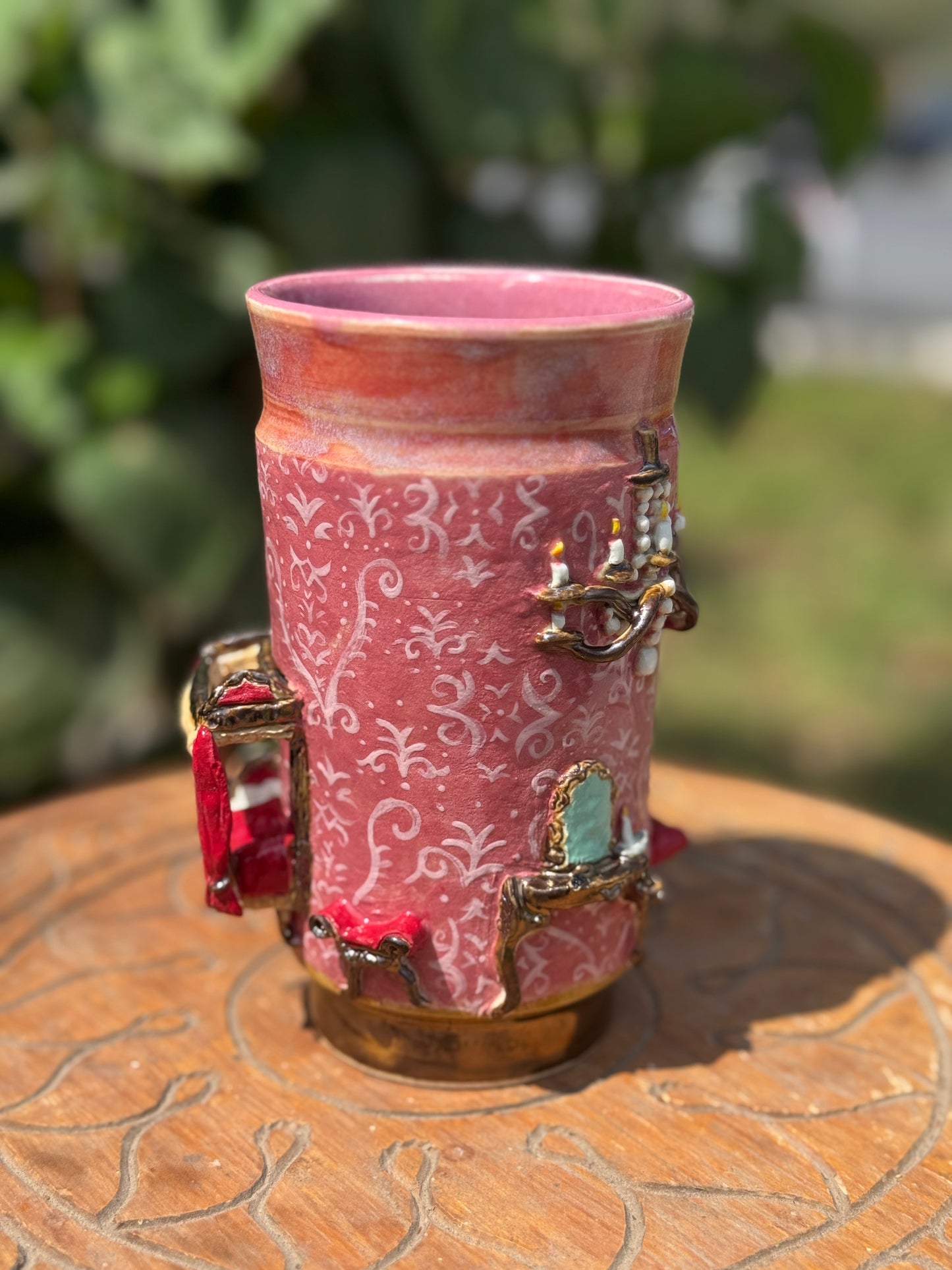 Vintage Bedroom cup/small vase