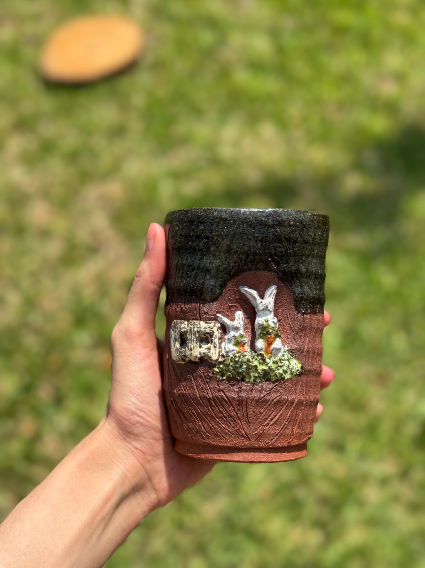 Animal Theme Mug- Mommy and baby bunny