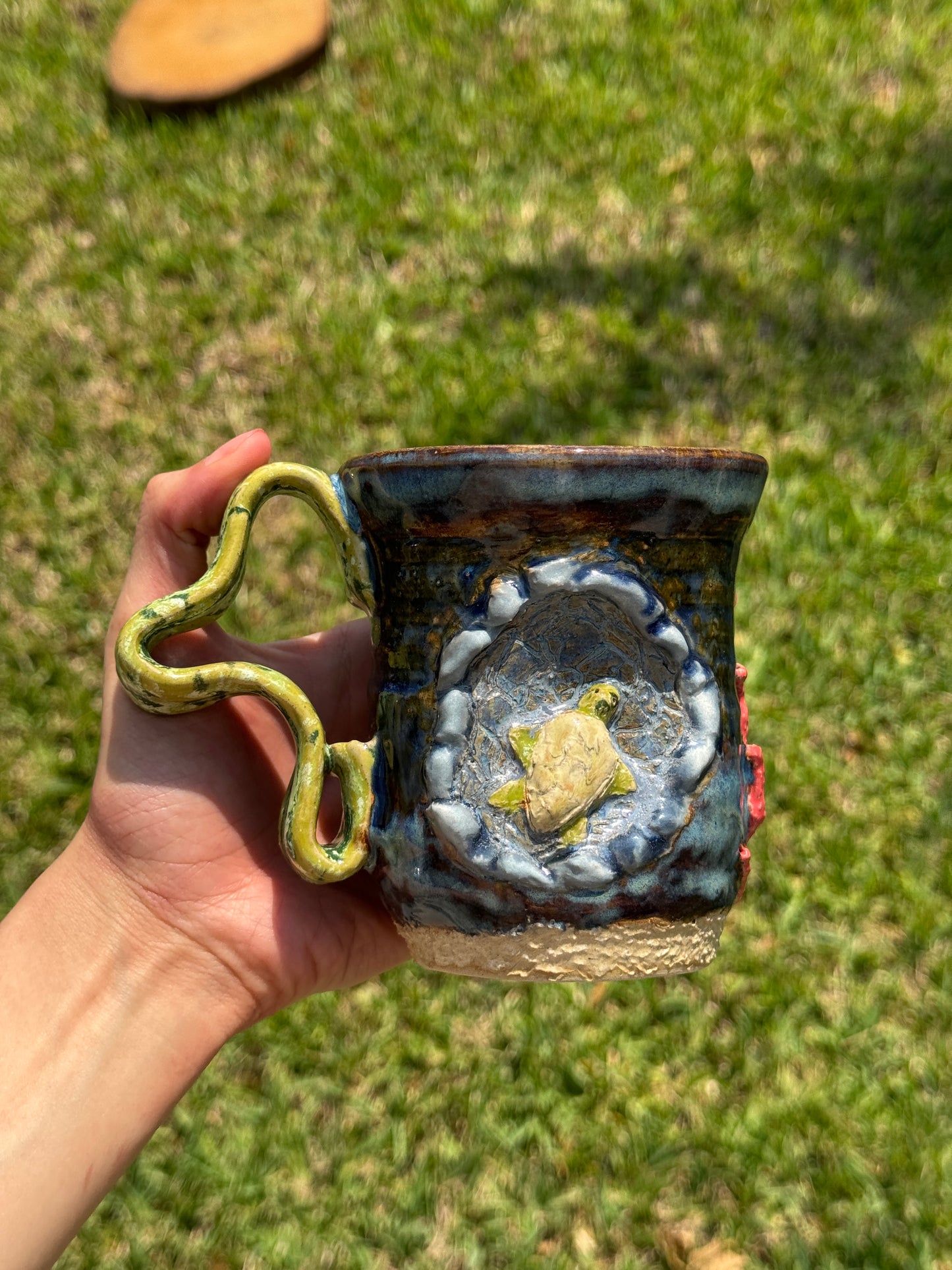 Animal Theme Mug- Sea Turtle