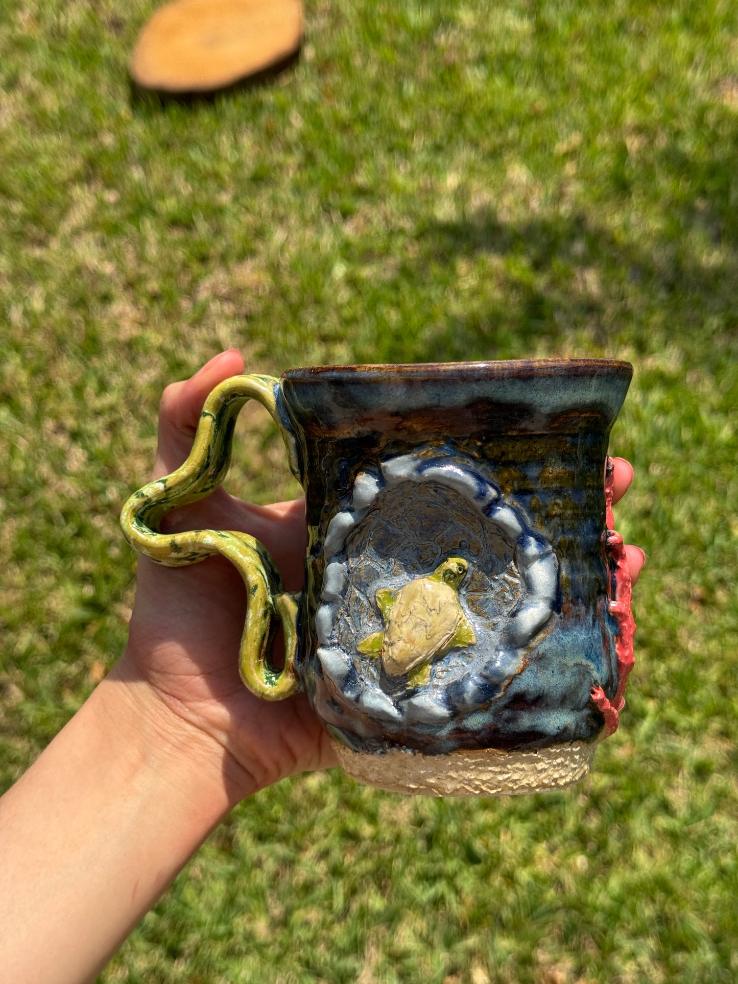 Animal Theme Mug- Sea Turtle