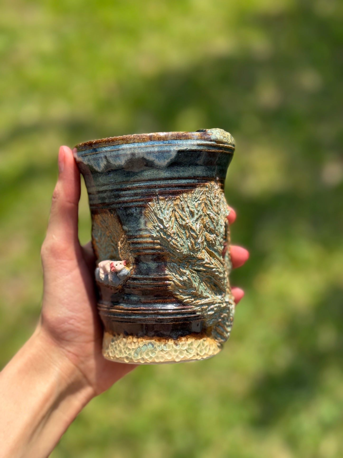 Animal Theme Travel Mug- Axolotl