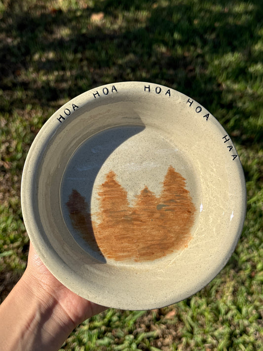 Hoa Hoa Hoa Haa Plate