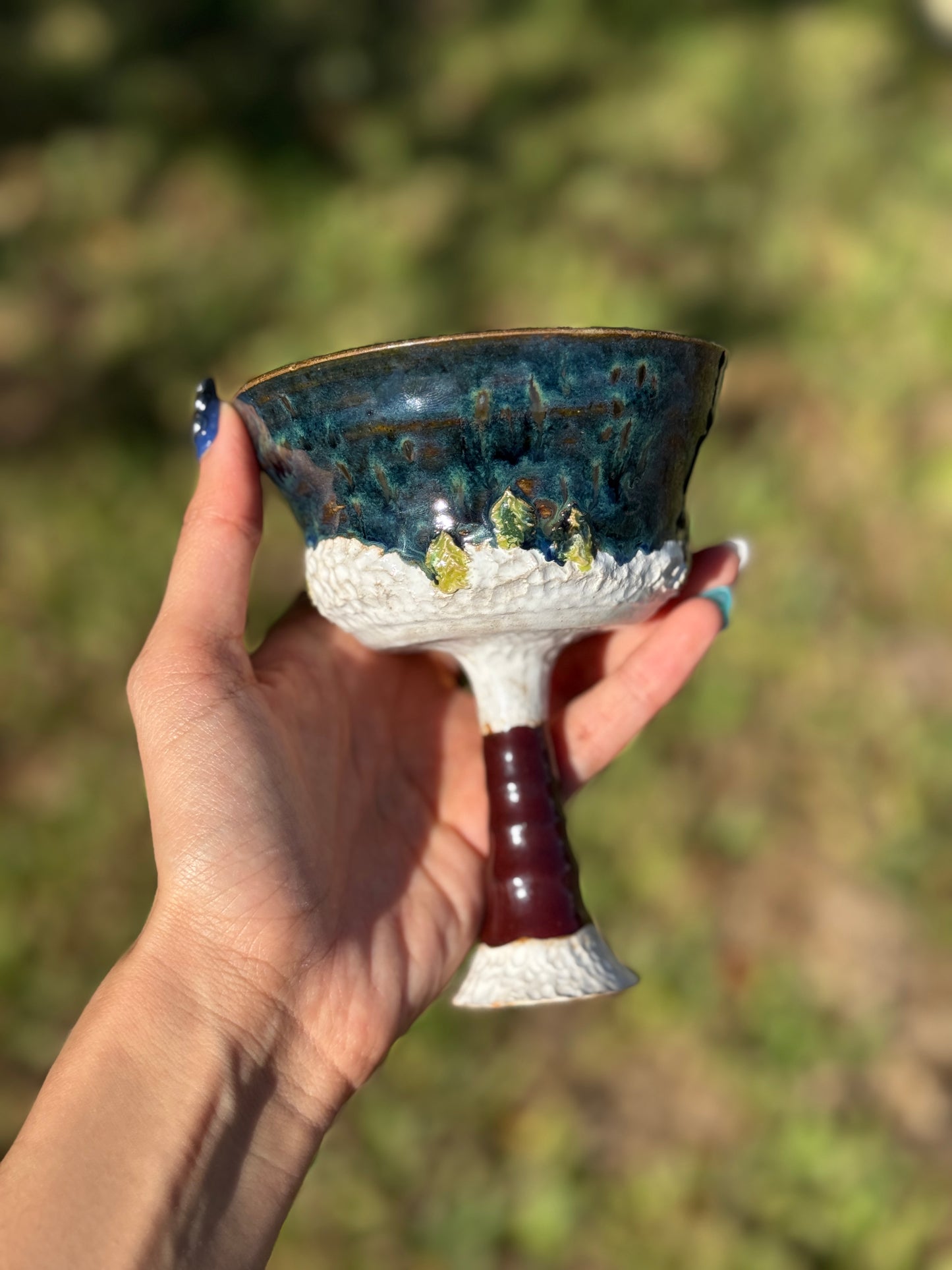 Wine around the snow
