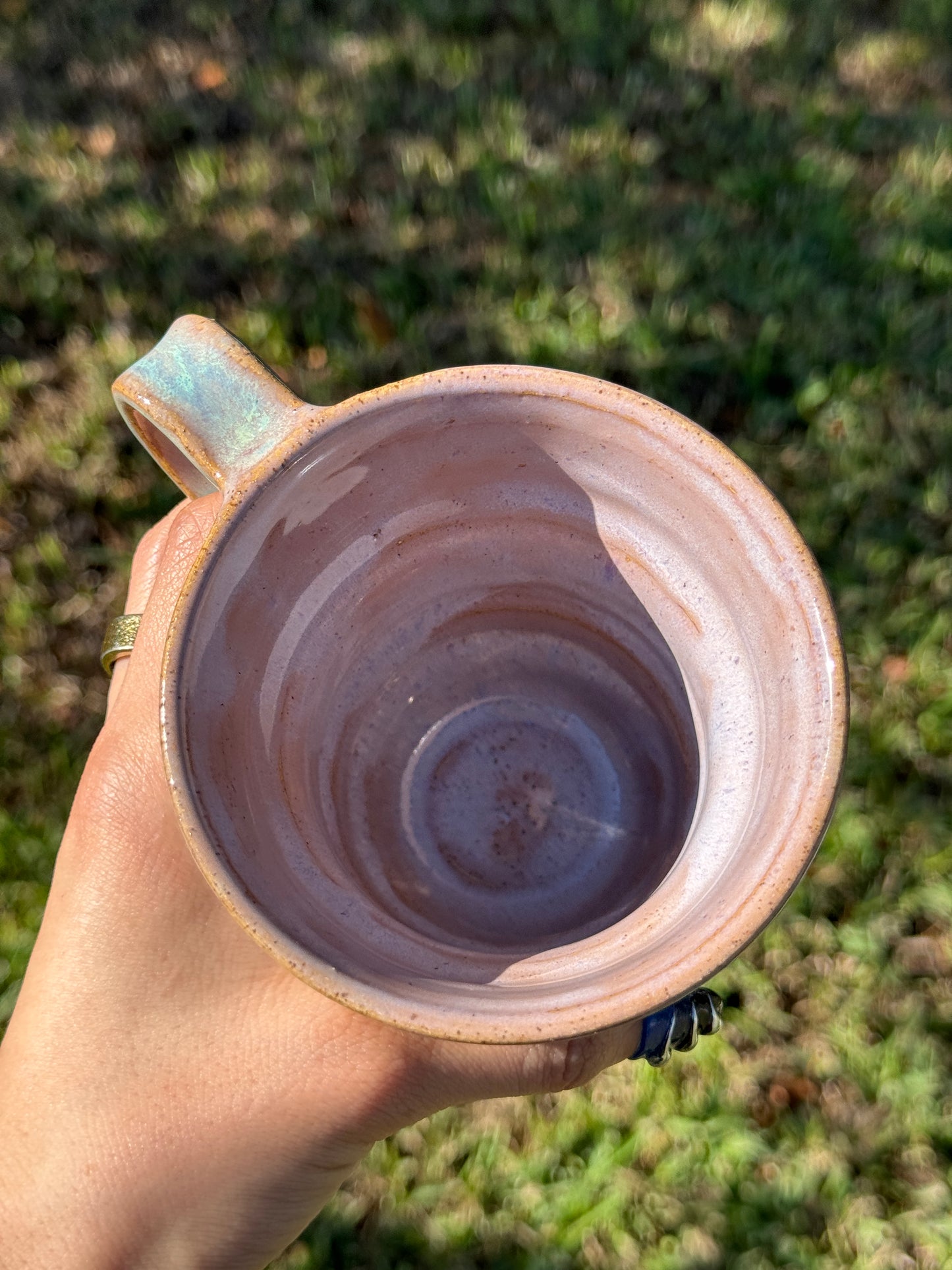 Melting Aurora Green Mug