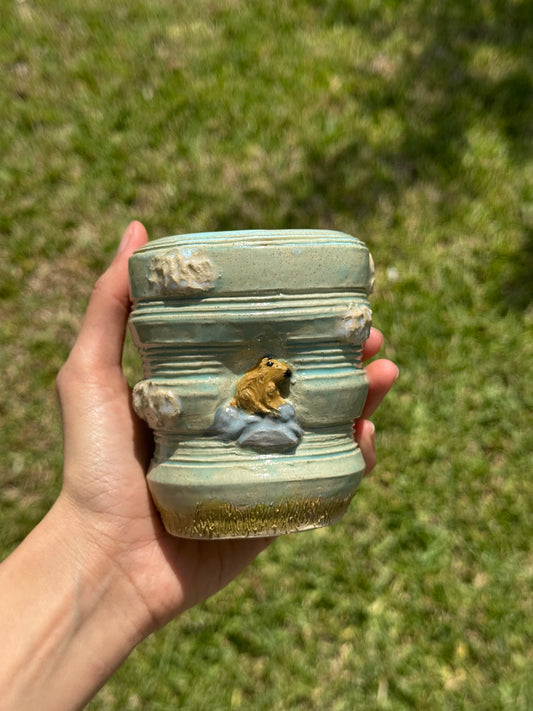 Animal Theme- Capybara Travel Mug