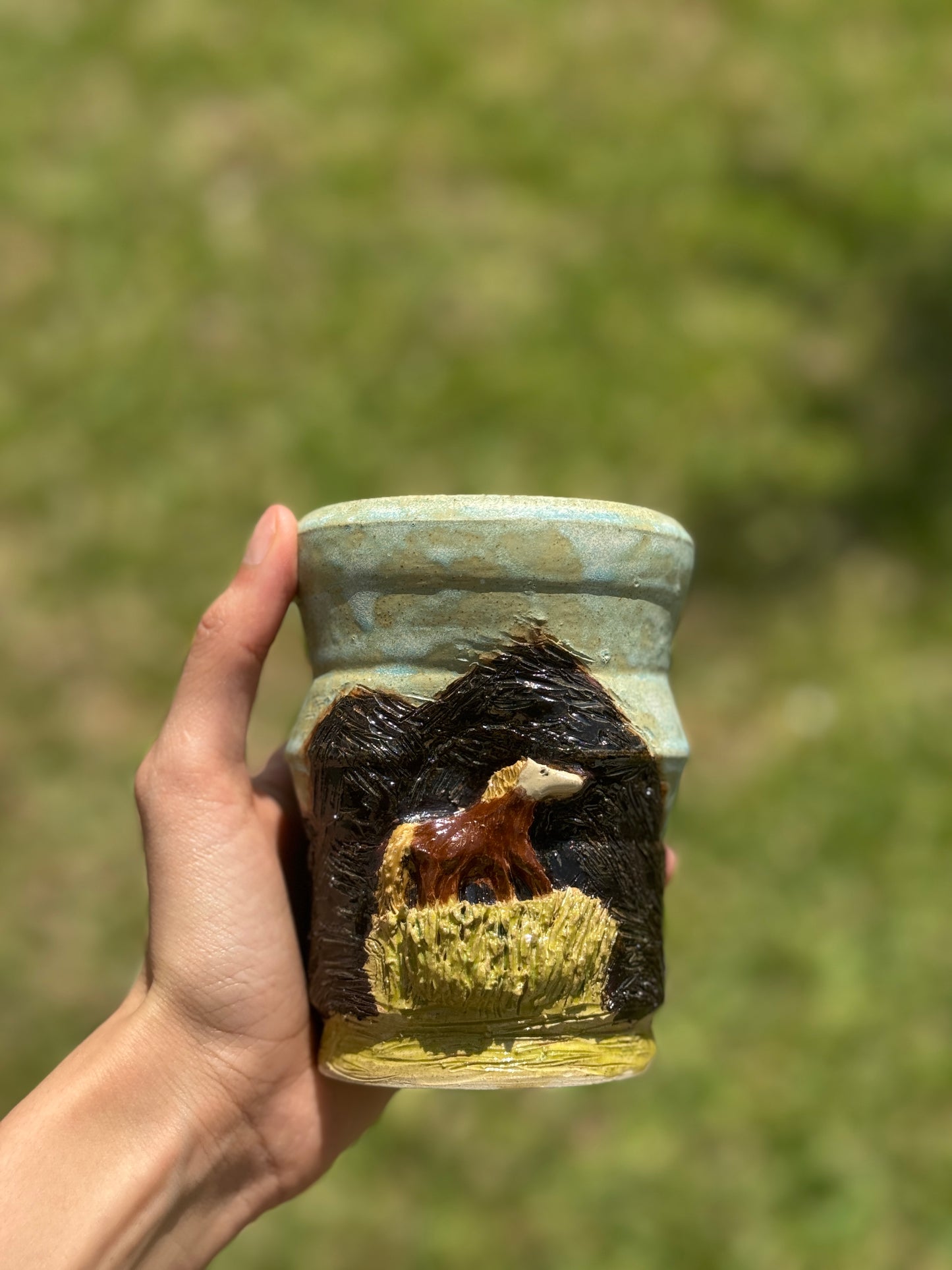 Animal Theme- Horse Travel Mug