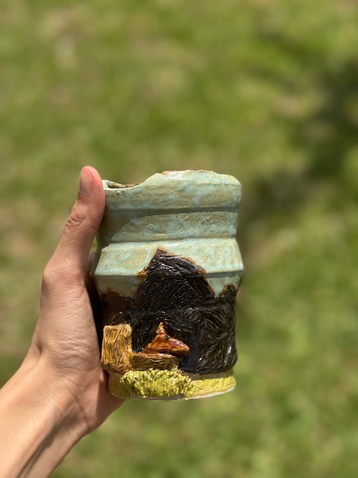Animal Theme- Horse Travel Mug