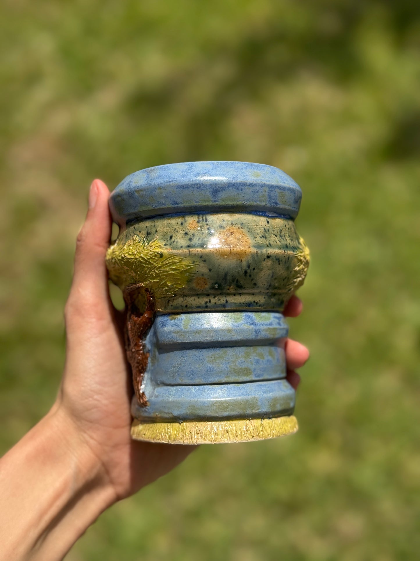 Animal Theme- Monkey Straw Travel Mug