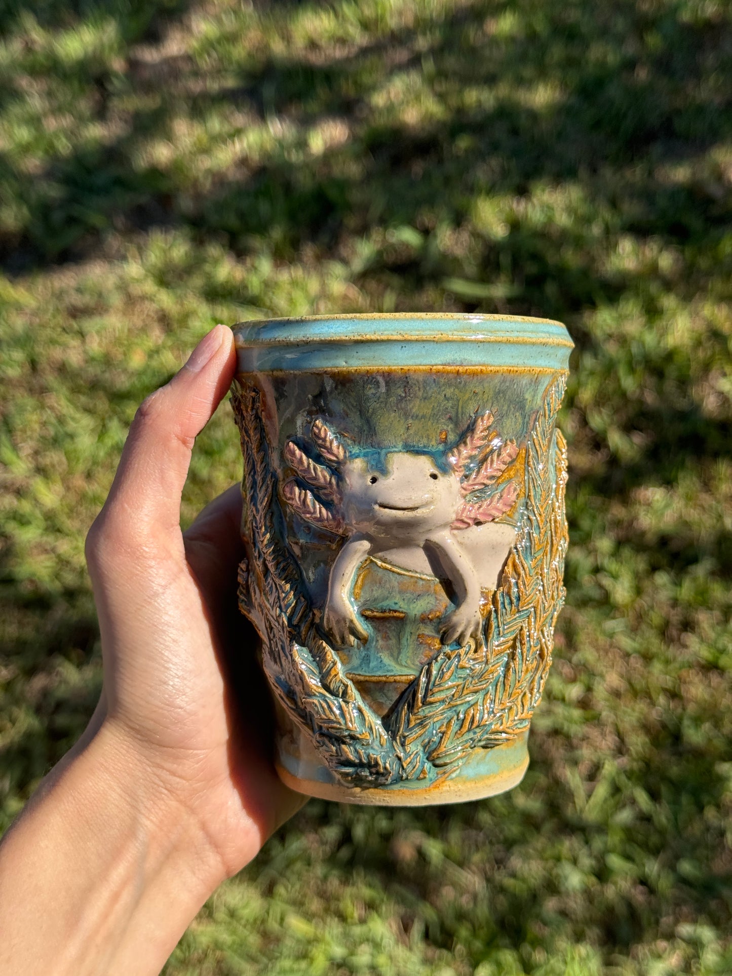 Axolotl cup