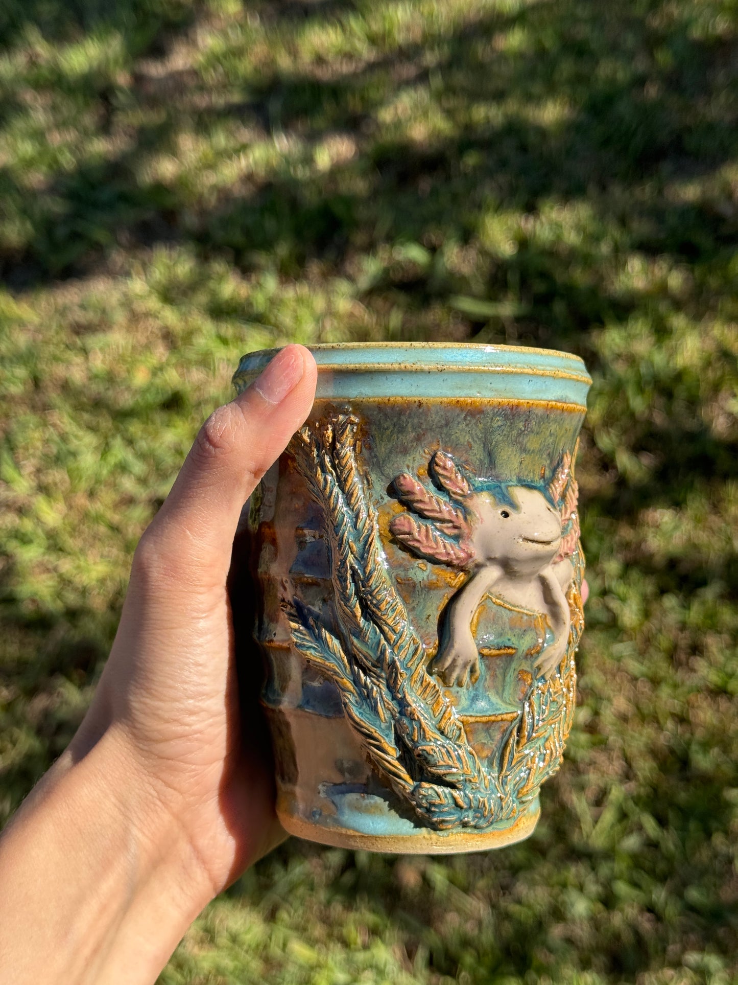 Axolotl cup