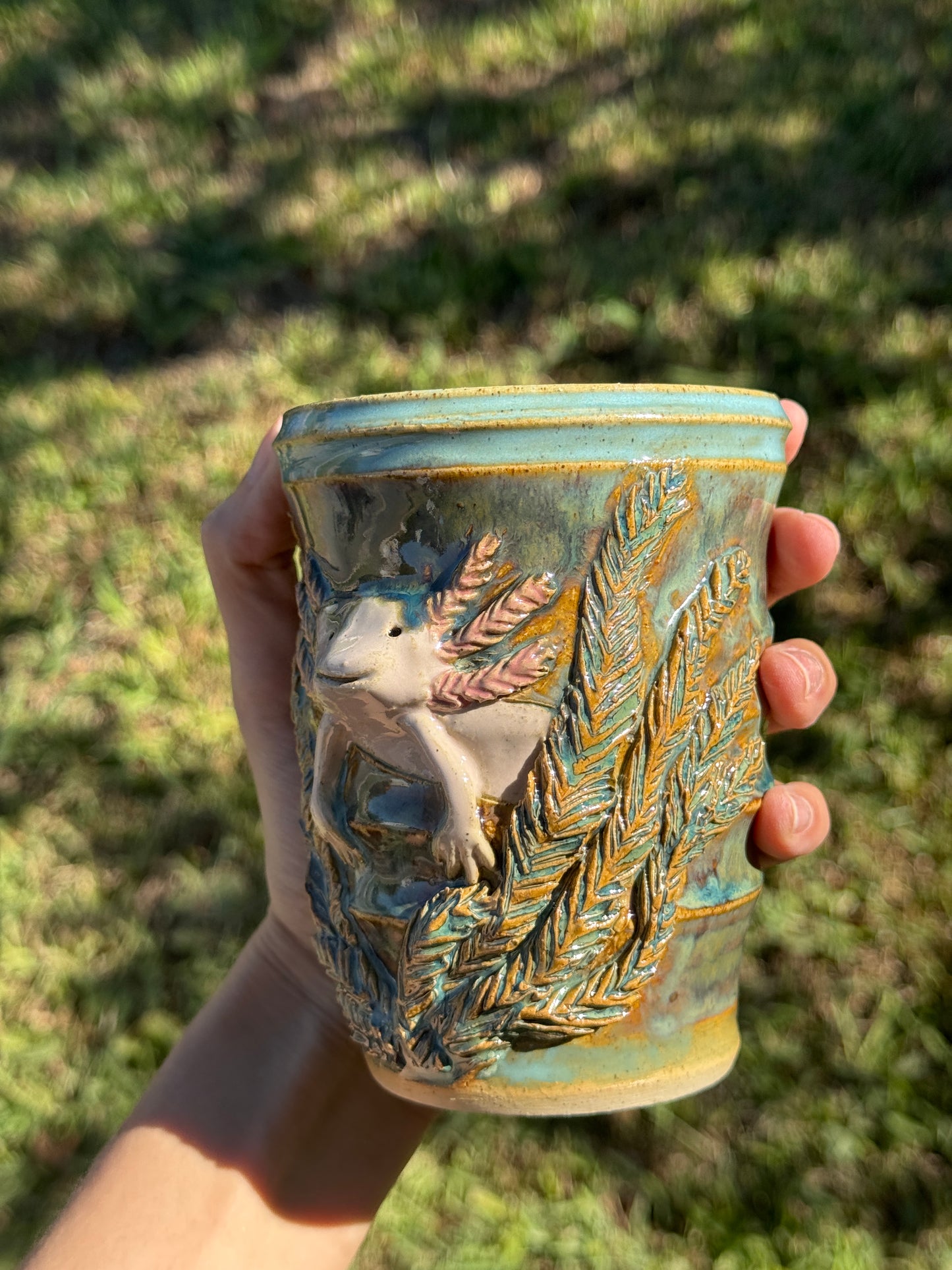 Axolotl cup