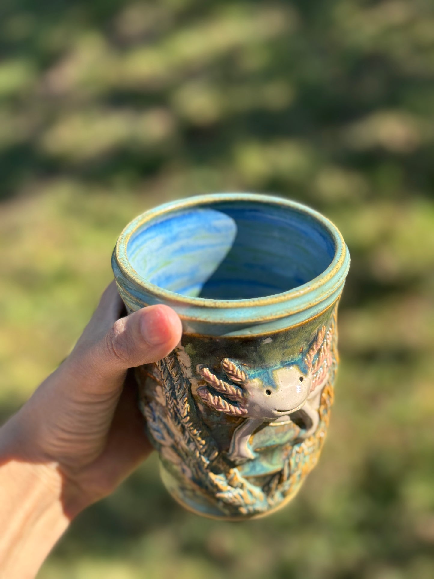 Axolotl cup